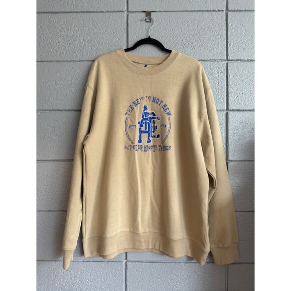 Men's Ader Error Oversized Crewneck Sweatshirt Streetwear size M/L - Picture 2 of 5